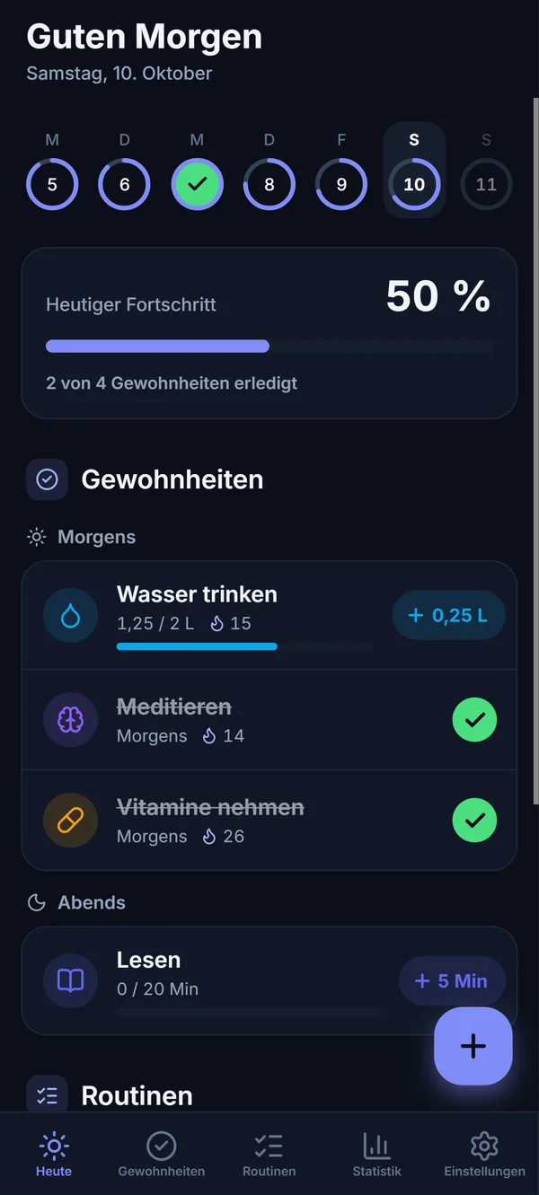 Habitia im dunklen Design